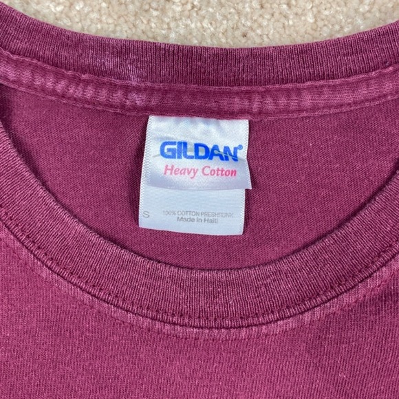 Texas A&M Aggies 12th Man Maroon‎ SEC Gildan Heavy Cotton T Shirt men's Small - Picture 3 of 9